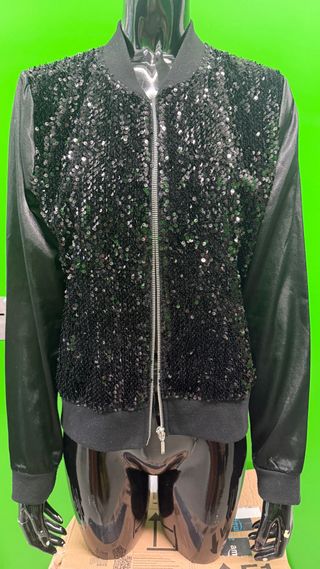 Chaqueta negra Colloseum - lentejuelas