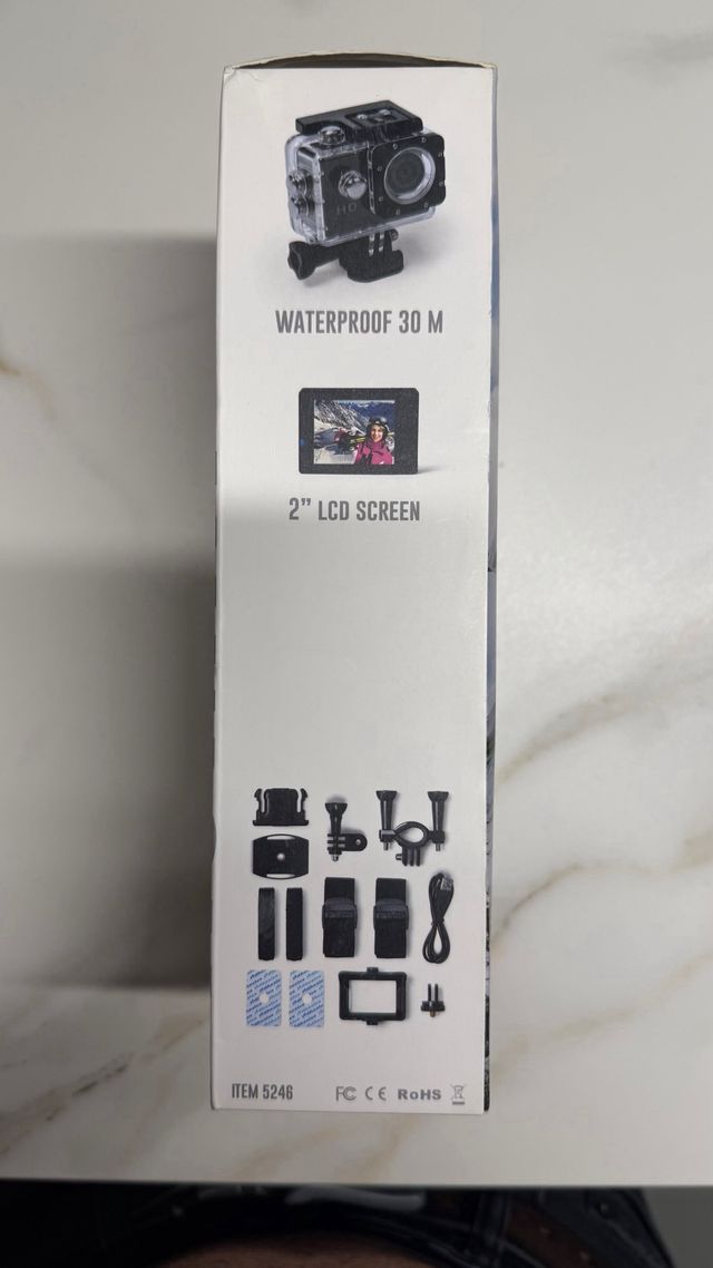 Fotocamera sportiva Komir 1080p - NUOVA