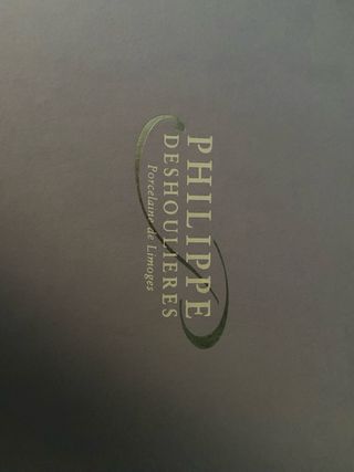 Juego 6 Tazas Café Philippe Deshoulieres