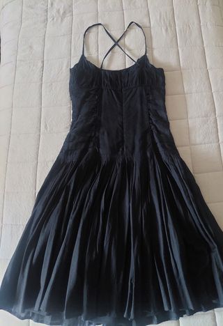 Vestido Mango negro talla M