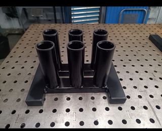 Soporte para barras olimpicas