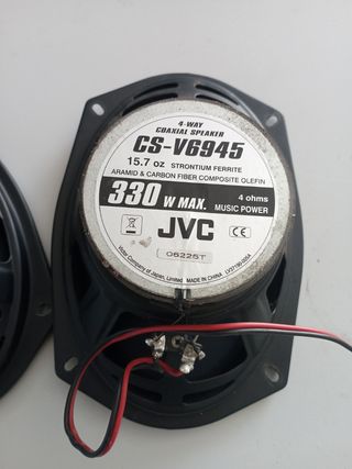 2 casse auto JVC coassiali