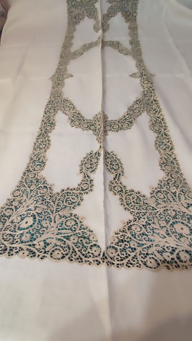 Tovaglia lino panna Cantù