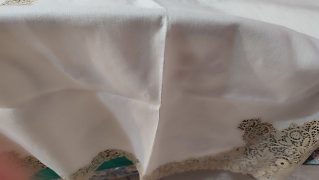 Tovaglia lino panna Cantù