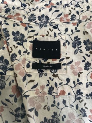 Camicia Sisley fiori - Regular fit