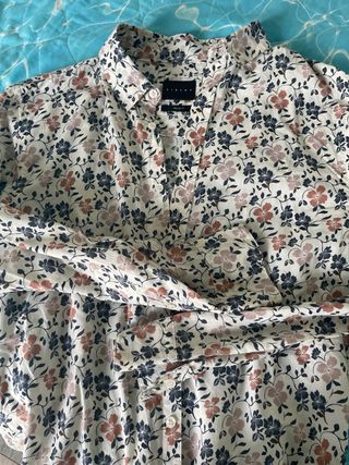 Camicia Sisley fiori - Regular fit