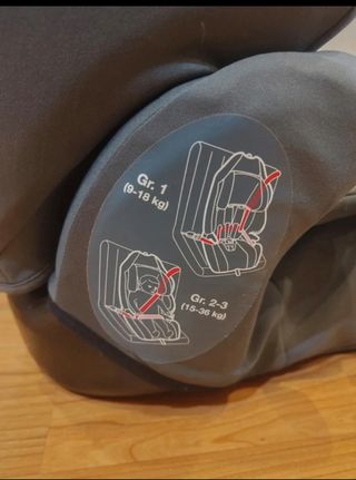 Silla coche Chicco Grupo 1-2-3