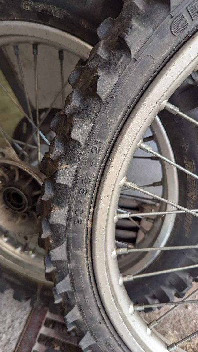 Llantas Kawasaki cross enduro