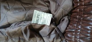 Chaqueta aviador piel marrón