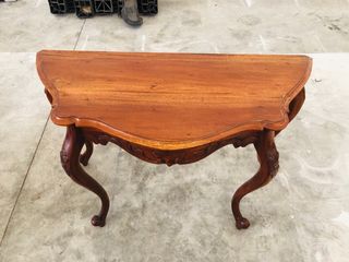 Mesa consola madera estilo francés