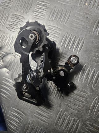 Pack desviador y cassette Shimano 