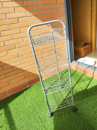 Carrito cocina metalico 4 estantes