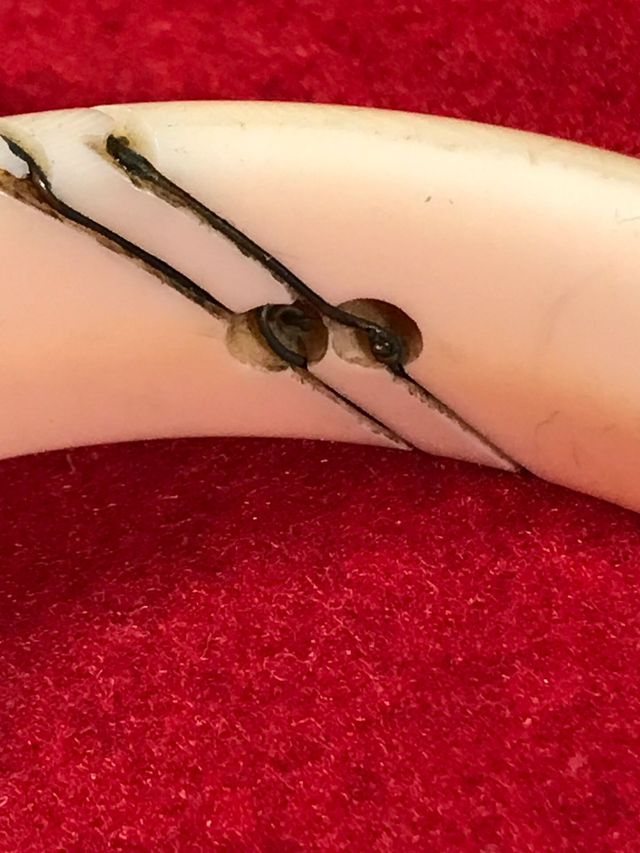 Bracciale vintage anni '40 bachelite