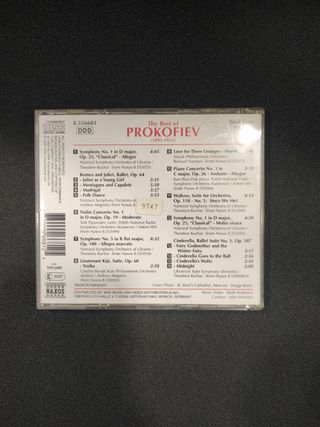 CD Prokofiev: Lo mejor de su música