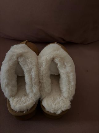 Pantuflas de invierno - Marrón beige
