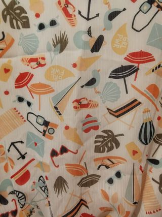 Top blanco estampado verano I.Code - t.S