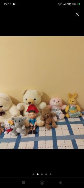 Peluches variados
