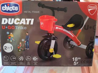 Triciclo Ducati U-Go Trike 2 en 1