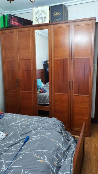 Armario y cómoda dormitorioy 1 cama electrica