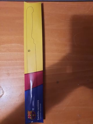 Cubertería FC Barcelona: Cuchillo, Tenedor, Tijera