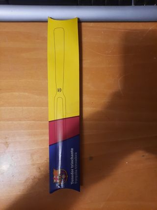 Cubertería FC Barcelona: Cuchillo, Tenedor, Tijera