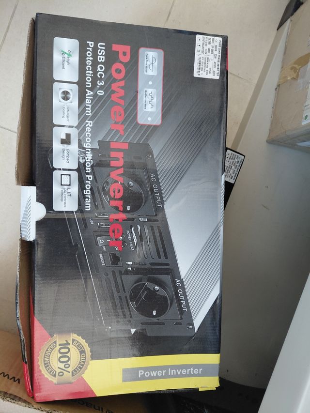 Inversor solar 3000w onda pura