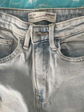 Jeans Stradivarius S - Blu - Strappati