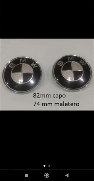 Anagramas BMW Carbono