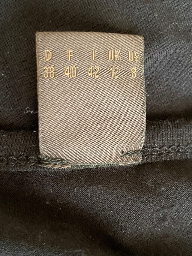 Vestido lentejuelas negro fiesta