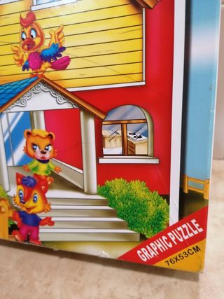 Puzzle Granja Feliz 35 piezas grandes