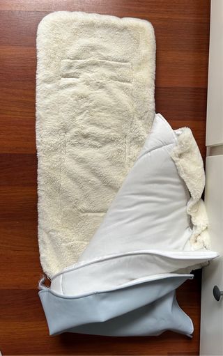 Saco capazo bebé-piel sintética universal