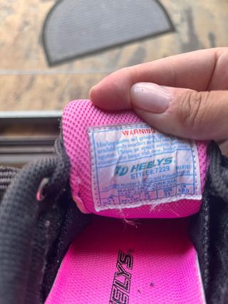 Zapatillas Heelys negras talla Chica