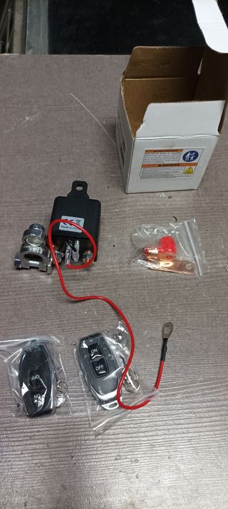 Desconectador batería 200A + mando