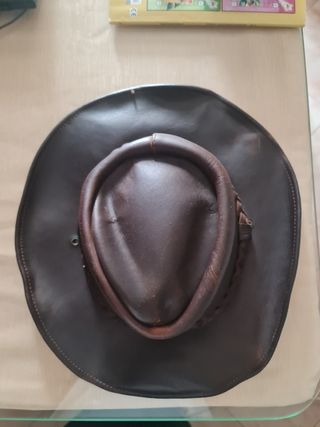 Sombrero Henschel HH  USA large Vintage de cuero 