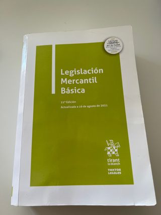 Legislación Mercantil Básico 21ª Edición Actual...