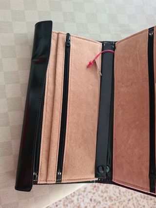 Joyero Piel Negro - Vintage