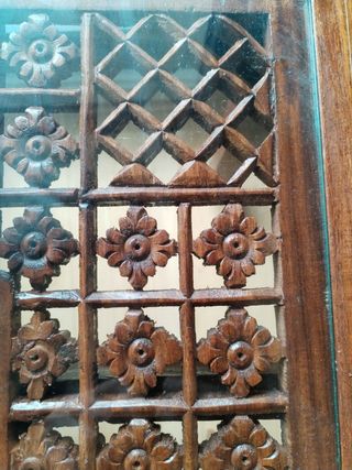 Mesa centro vintage madera