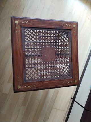 Mesa centro vintage madera