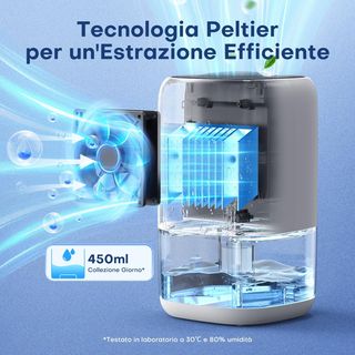 Deumidificatore portatile 1000ml