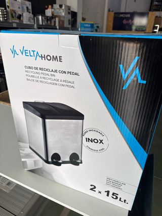 Cubo Reciclaje Veltahome 2x15L
