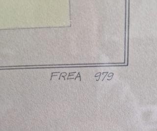 Litografia FREA - Quadro Astratto