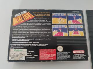 World League Basketball Super Nintendo
