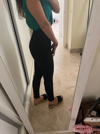 Pantalones Stradivarius negros XS