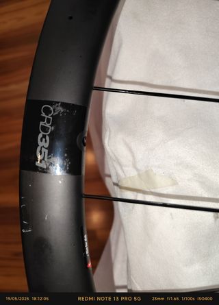 Ruedas carbono carretera disco.