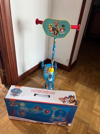 Patinete Paw Patrol 3 ruedas