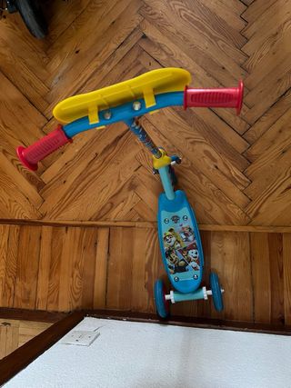 Patinete Paw Patrol 3 ruedas