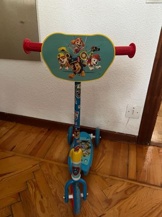 Patinete Paw Patrol 3 ruedas