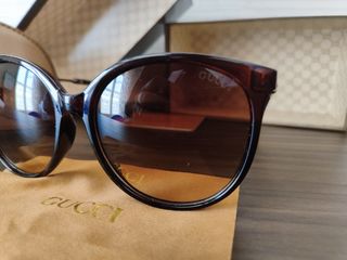 Occhiali Gucci Marroni Donna