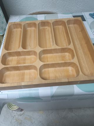 Cubertero madera haya maciza