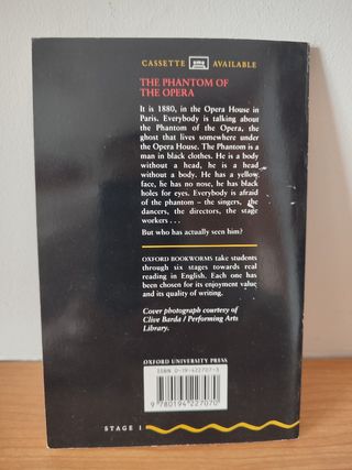 Oxford Bookworms 1: Phantom of The Opera